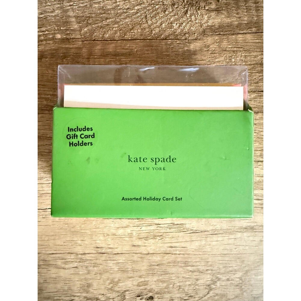 Kate Spade Assorted Christmas Holiday Card Set